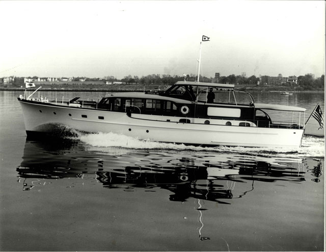 beautifully crafted Elco Motor Yacht