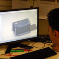  CAD drawing of motor enclosure