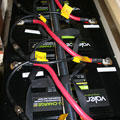 lithium Iron battery bank