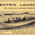 Electric Launch Co. ad c. 1900