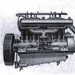 40 Horse-Power, 4 Cylinder ELCO Gasoline Marine Engine