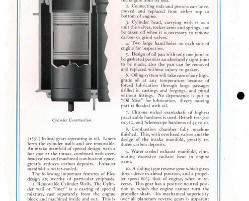 elco marine engines - electric boat motor