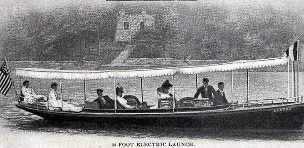 electric launches - electric boat motor