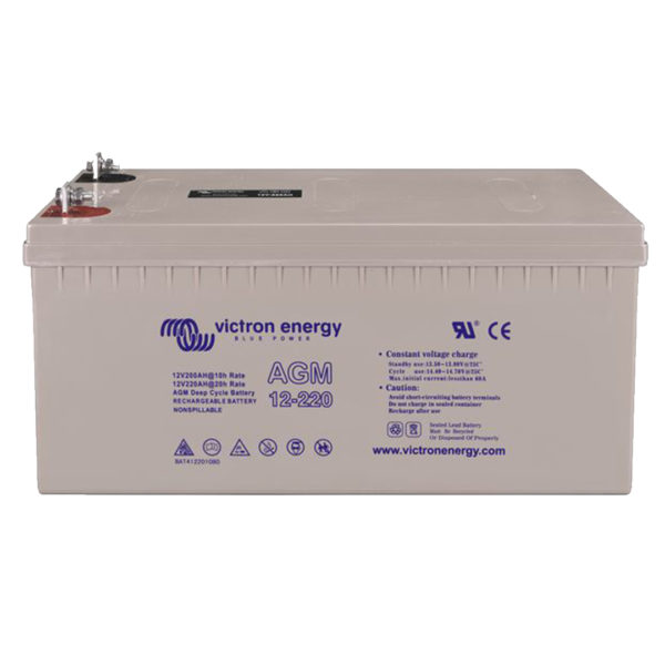 VICTRON 12V AGM – 220AH (1 PACK)