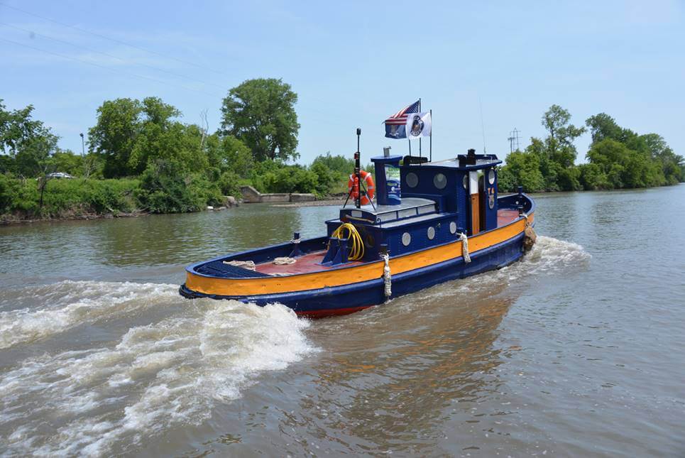 NYS Tug Boat - electric boat motor