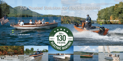 Elco, the First Name in Electric Marine Propulsion, Celebrates its