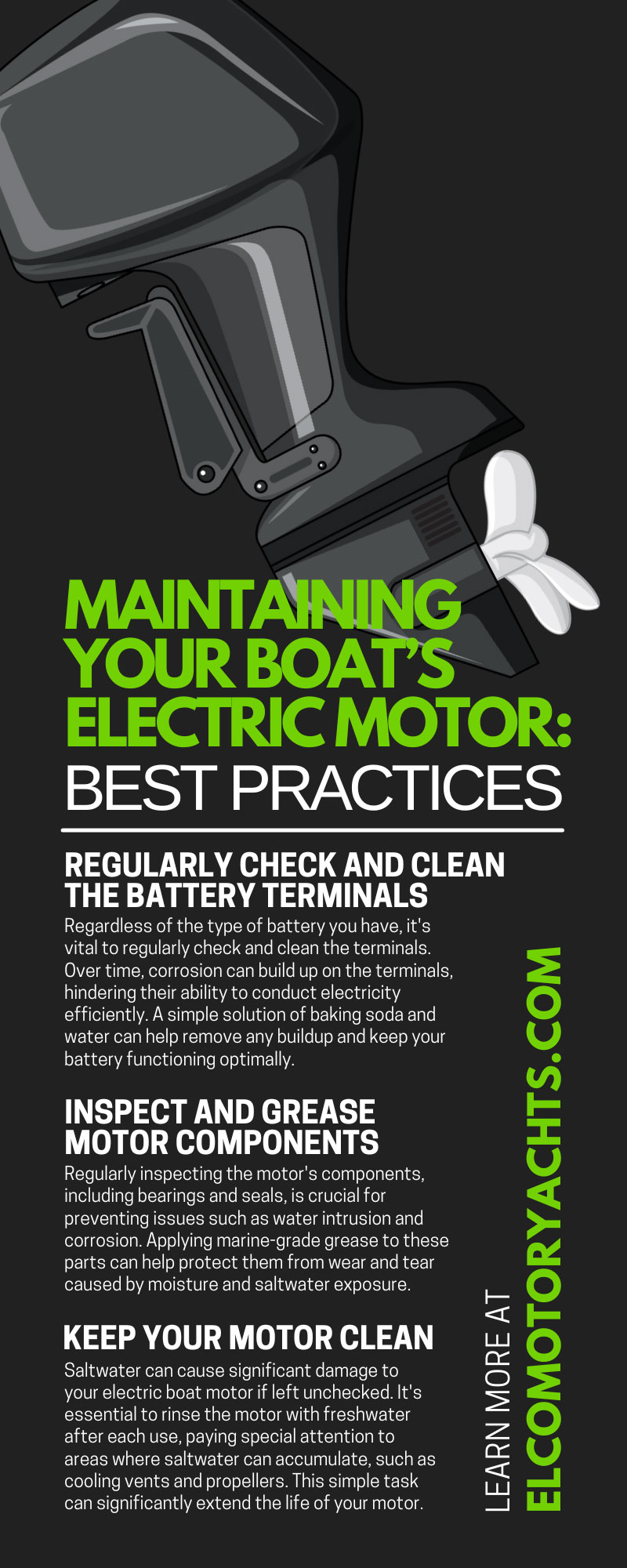 Maintaining Your Boat’s Electric Motor: 7 Best Practices
